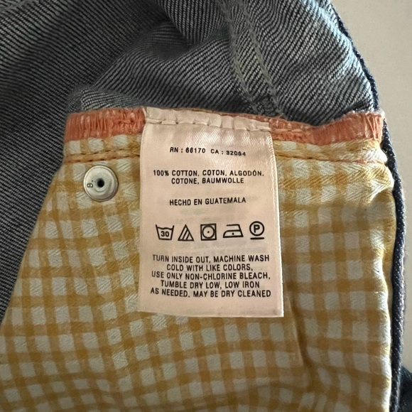 Pilcro and the Letterpress Denim shorts - Picture 5 of 5